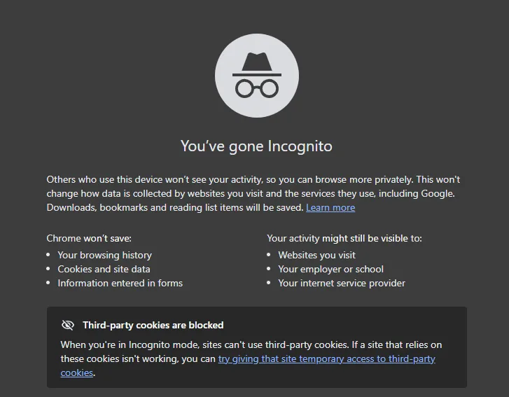 Google Chrome Kya Hai- incognito mode 