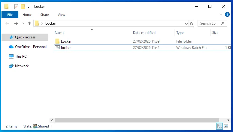 Folder me password kaise lagaye