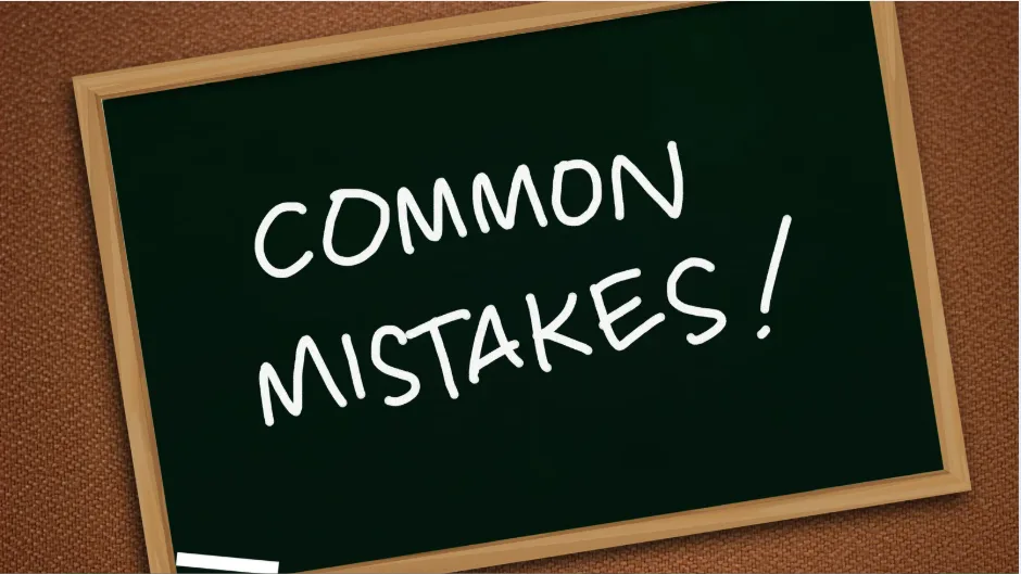 फ्रीलांसिंग मे COMMON MISTAKES 
