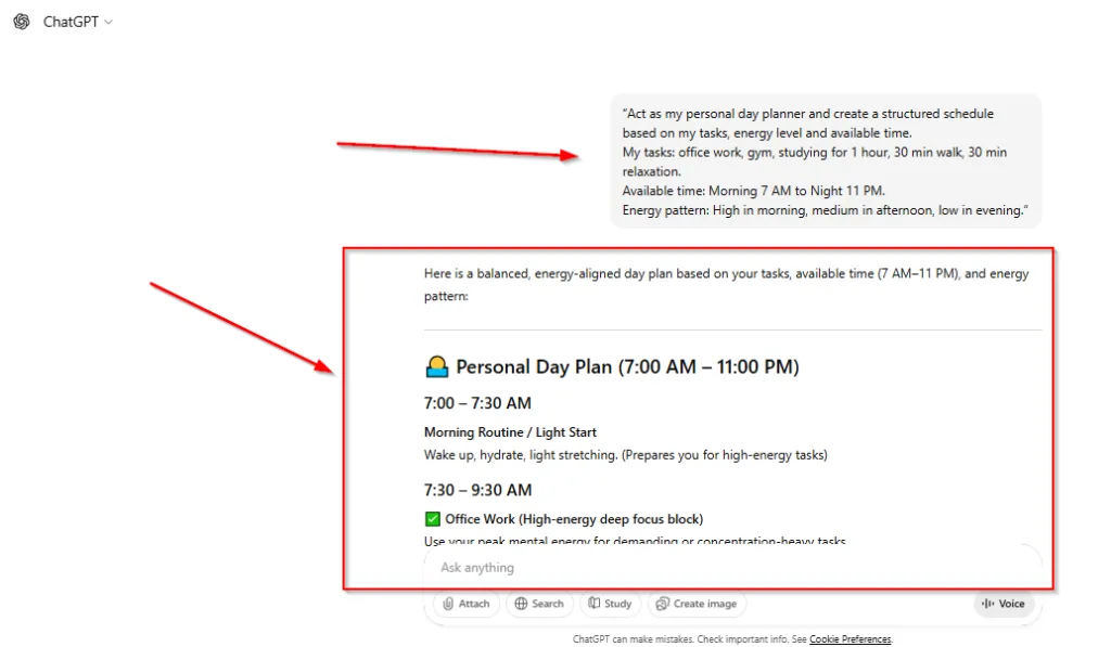 Hidden Chatgpt Prompts example 