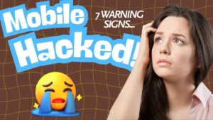 मोबाइल हैक होने के संकेत जैसे बैटरी ड्रेन, डेटा चोरी और अनजान ऐप्स